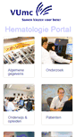 Mobile Screenshot of hematologie.nl